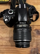 Nikon D60 Digital SLR Camera Black with Original Strap