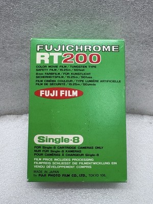 Fuji Fujichrome RT200 Wolfram-Farbfilm Film für Single-8 Exp.07/75