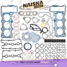 Oem 3.0t Engine Gaskets Overhaul Rebuilding Kit Fit For Audi A7 A8 Q7 Crec Creg