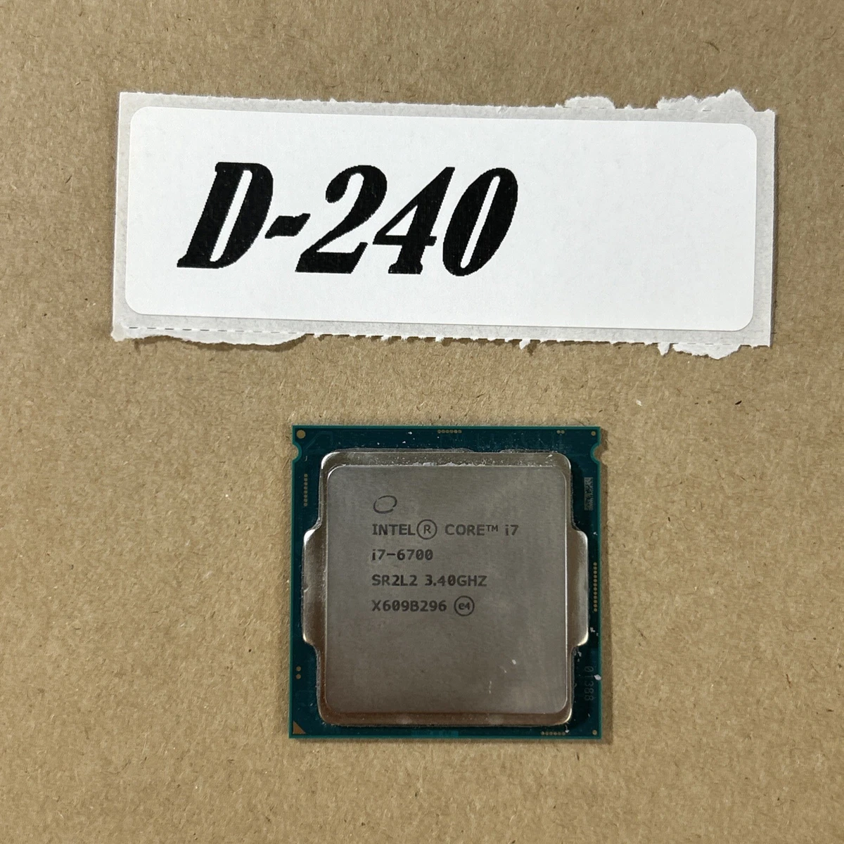 Intel Core i7-6700 Processor Model Computer Processors LGA 1151