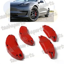 Aviation Aluminum Brake Caliper Covers Fit For Tesla Model Y Refreshed 2025-2026 Aviation Aluminum Brake Caliper Covers Fit For Tesla Model Y Refreshed 2025-2026