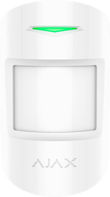 Ajax MotionProtect Plus White Wireless Motion & Microwave Detector WH3