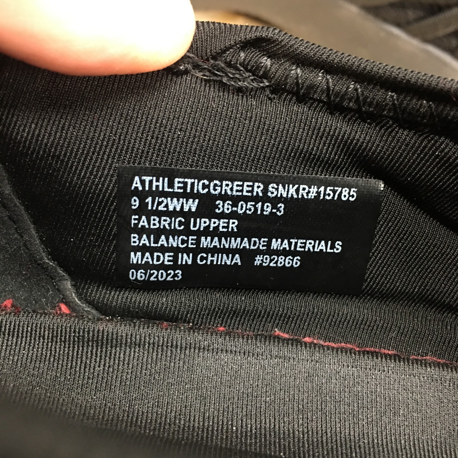 Comfortview Shoes Womens 9.5WW Ballet Flats Black Fabric Slip On Comfort Casual