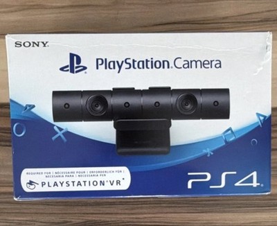 Sony PS4 KAMERA 2016 Schwarz - Camera LED 3D Move Mikrofon Sensor - Zustand: gut