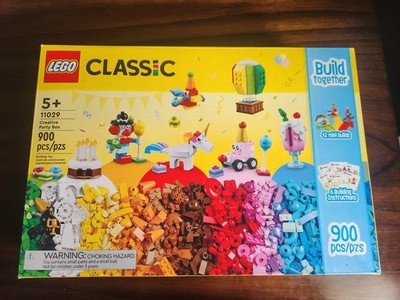 LEGO CLASSIC: Creative Party Box 11029 *New* Sealed bags* Read info. Retired!