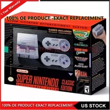 Super Classic Mini Entertainment System SNES Included 21 Games US STOCK Shipping