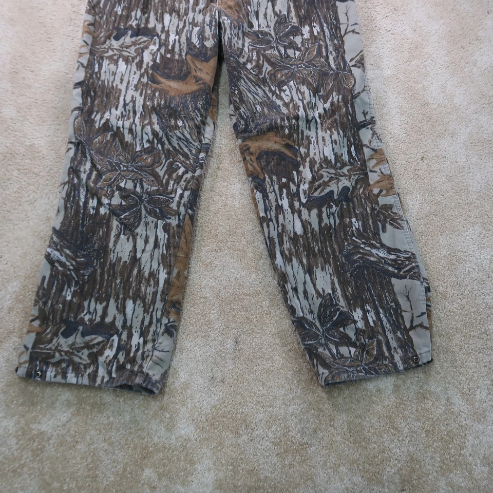 Vintage 90's Duxbak Hunting Pants Mens 40x31 RealTree Camo Thinsulate - Image 2 of 4