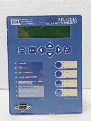 SCHWEITZER ENGINEERING LABORATORIES SEL-751A FEEDER PROTECTION RELAIS