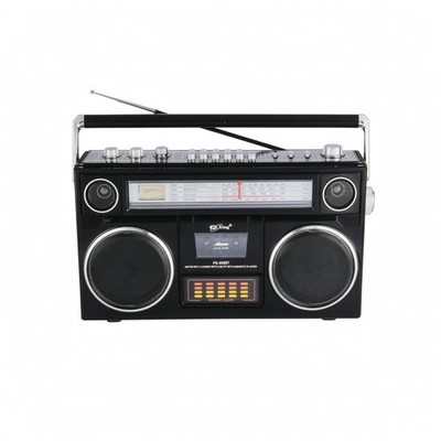 Radio-Kassettenrekorder Stereo-Sound Radio mit Kassettendeck Aufnahmefunktion