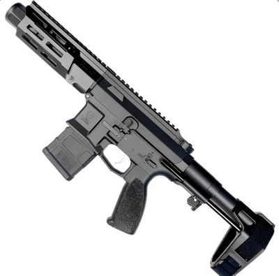 JJ JinjJi Defense PDX CA-12 Black Electric 7MM-8MM Compact Gel Ball Blaster