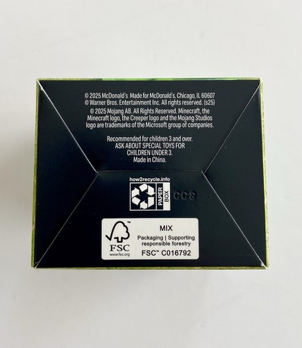 NEW UNOPENED McDonald’s MINECRAFT #6 CREEPER HAPPY MEAL TOY FAST SHIPPING!!!!! - Picture 5 of 7