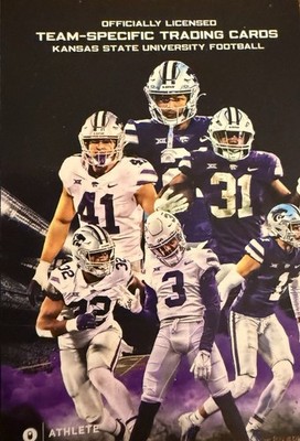 2024 KANSAS STATE UNIVERSITY FOOTBALL ONIT ATHLETE TRADING CARDS