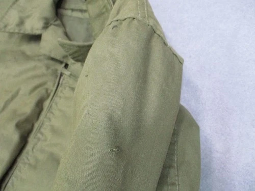 Vintage Alpha Industries CWU-45/P Flight Jacket Cold Weather Aramid Large Long image 4
