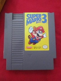 Super Mario Bros. 3 (Nintendo NES, 1990) CIB set sfida completo