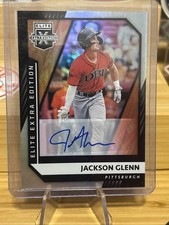 2021 Panini Elite Extra Edition - Jackson Glenn #133 Signatures (AU, RC)