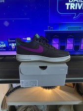 Nike Air Force 1 Low Baroque Brown Vivid Purple Size 10 Brand New Original Box