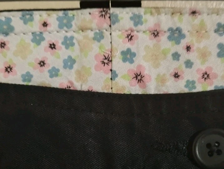 Pantalones de vestir para mujer Mountain Lake negros talla 6 Y2K 100 % algodón nuevos con etiquetas paquete/2 pares Foto 3 de 3