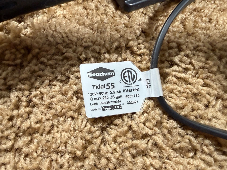 Filtro de acuario Seachem Tidal 55 Hang-On-Back + Bio Media personalizado / Cascada Mod Foto 4 de 4