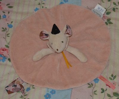 Moulin Roty Mimi Maus weiche Plüsch-Bettdecke