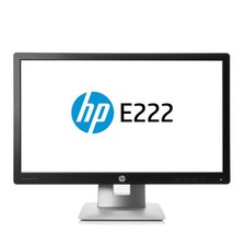 HP EliteDisplay E222 monitor 21,5 pollici VGA DisplayPort HDMI Full HD argento