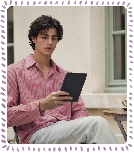BOOX Go 6 (Gen II) (Dark Purple) 6'' BW eReader with note-taking - Bild 7 von 9