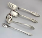 4 Towle MARY CHILTON ENGRAVED NO 1 1912 Assorted Sterling Silver Pieces -100g