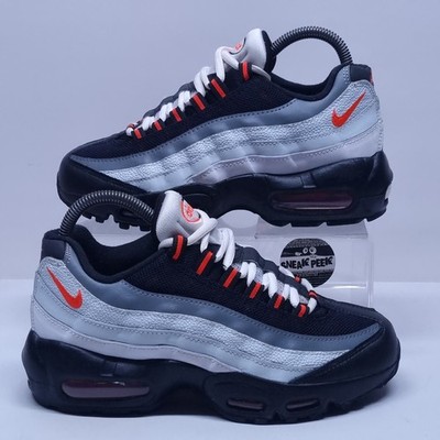 Nike Air Max 95 - UK Größe 4,5 - Sneaker ''schwarz grau rot'' Junior Junior 