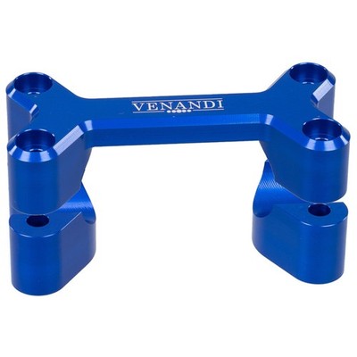 Dogbone Lenkerklemme CNC Aluminium blau, passend für: Simson S50/S51 S51/S51 M53