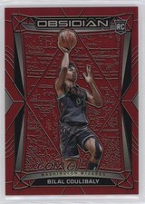 2023-24 Panini Obsidian Electric Etch Red Flood Bilal Coulibaly #162 1ax4