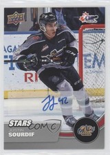 2021-22 Upper Deck CHL Stars Auto Justin Sourdif #330 Auto 0y85