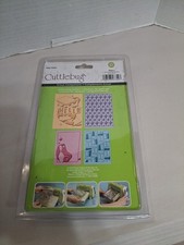 NEW Provo Craft Cuttlebug 5 x 7 Embossing 2 Folders 2000612 "Nifty Fifties"
