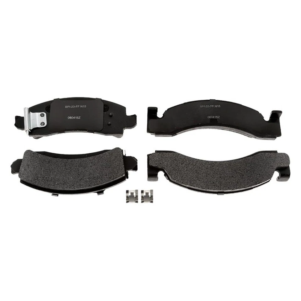 Front Rear Kit Metallic Brake Pads & Brake Shoes For 1979-1996 GMC P3500 - Image 3 of 4