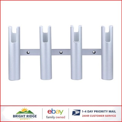 Multi-Rod Wall-Mounted Holder for Boats, Garage, and Marine Environments