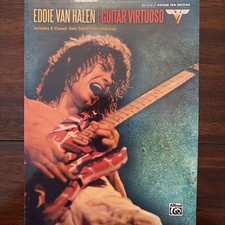 Eddie Van Halen Guitar Virtuoso Songbook Authentic Guitar Tab Edition Mint