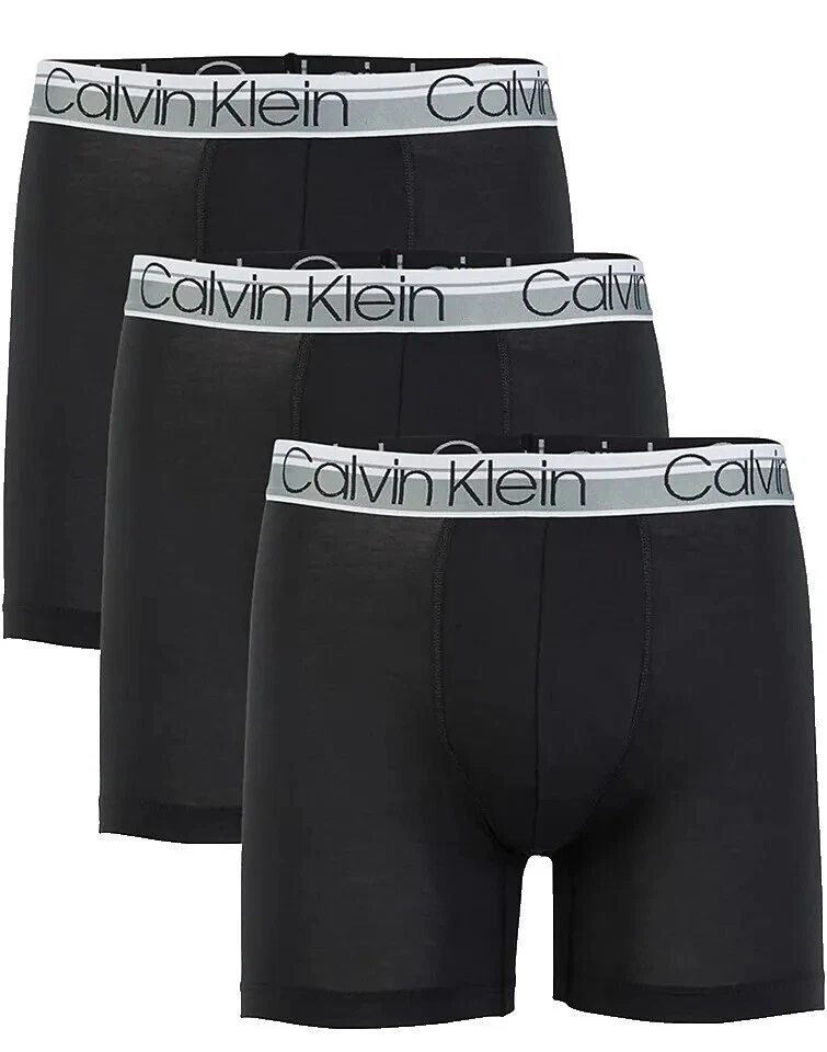 Calvin Klein Polyester Black Underwear for Men
