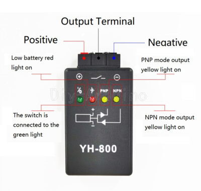 NEW Photoelectric Switch Tester Proximity Switch Magnetic Switch Tester Sensor