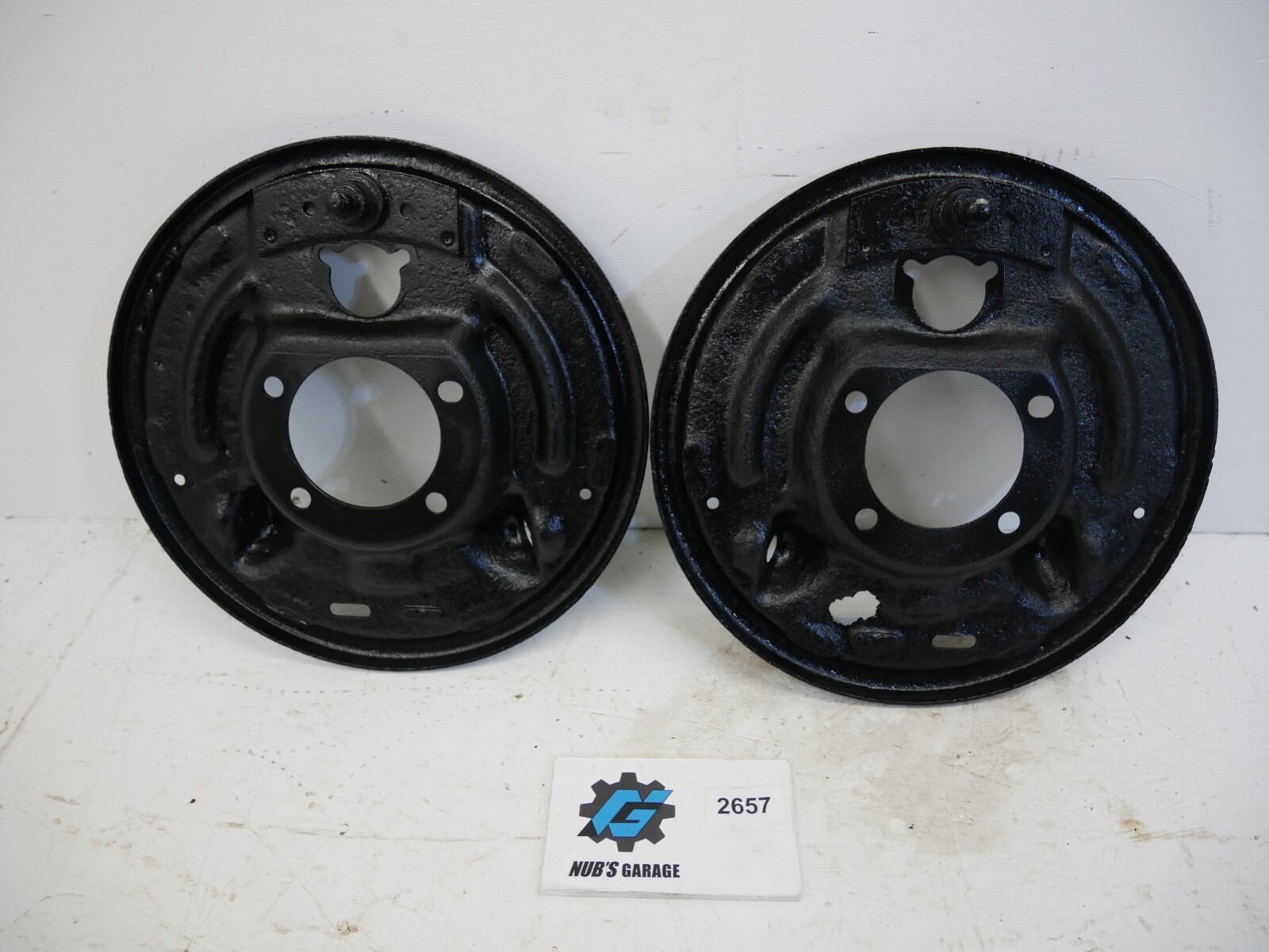 Jeep J10 Wagoneer AMC 20 11" Drum Brake Backing Plates Factory May Fit