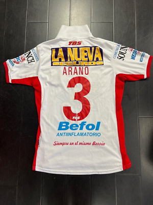 TBS Huracan(アルゼンチン1部) ユニフォーム Huracan Argentina 2016 TBS Home Jersey Shirt No. 3 Arano Size