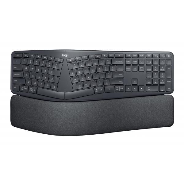 Logitech K860 for Business tastiera Bluetooth AZERTY Francese Grafite