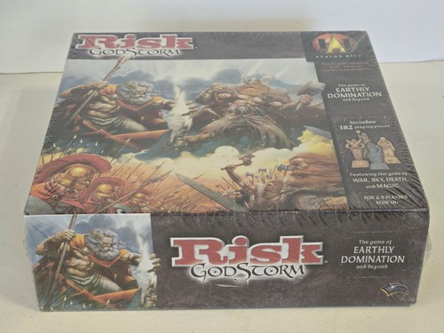 Risk Godstorm 2004 Hasbro The Game of Earthly Domination Factory Sealed - Picture 5 of 5