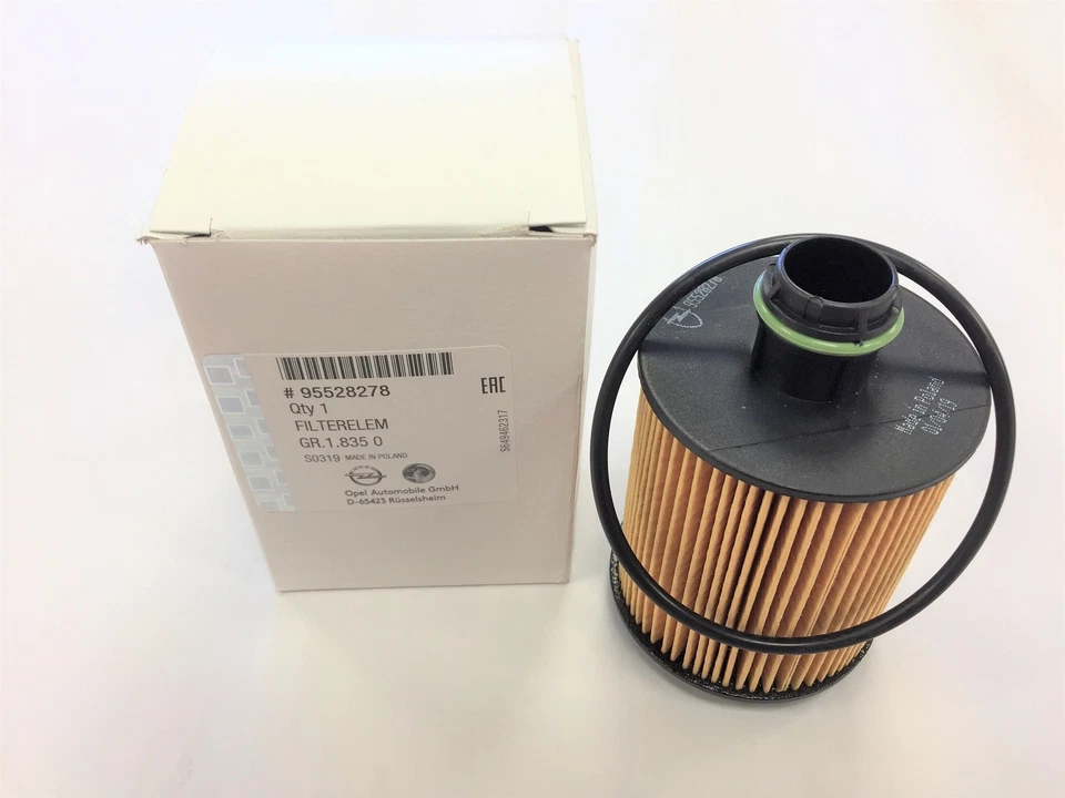 Vauxhall Insignia Genuine 2.0 Diesel Oil Filter Element 95528278 - Image 3 of 4