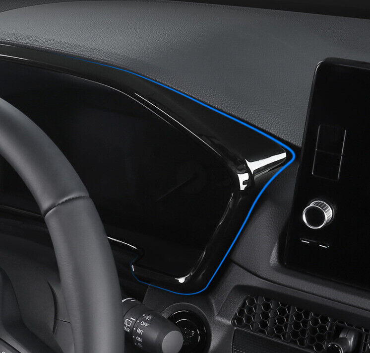 For Honda CRV CR-V 2023-2024 New Bright Black Dashboard Frame Decor Cover Trim