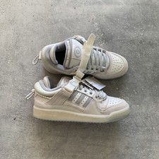ADIDAS x BAD BUNNY FORUM BUCKLE LOW WHITE SIZE US 4.5 UK 4 EU 36 2/3