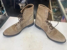 Ariat Composite Toe Western Work Boots Tan Leather Lace Up Size 10.5 D USA