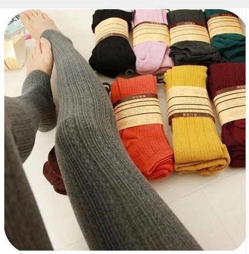 LEGGINGS INVERNALI CALDI PANTACOLLANT CALZAMAGLIA LEGGINS INVERNO LANA |  eBay