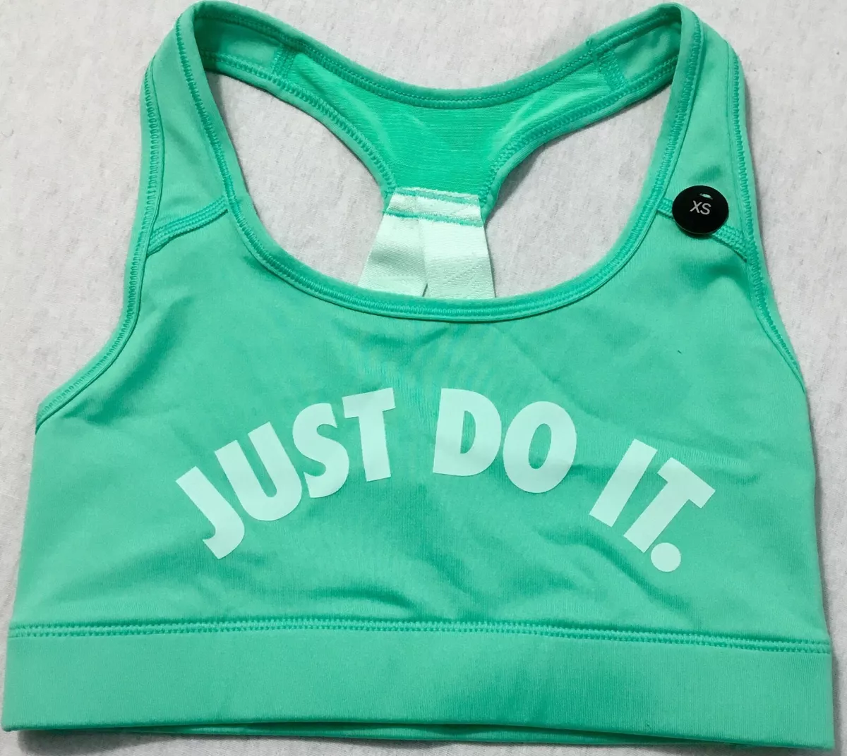 Nike Women's Victory Bra Medium Support Green BQ5833 Size S