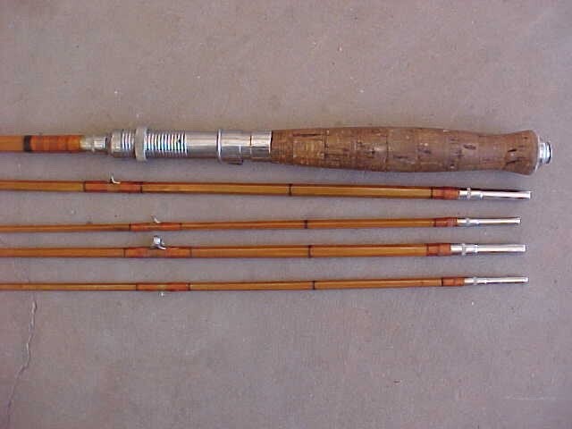 カヌー専用Y.Kitahara Fly Fishing Ｂamboo Rod Nakao, Kanjiro - 8'6