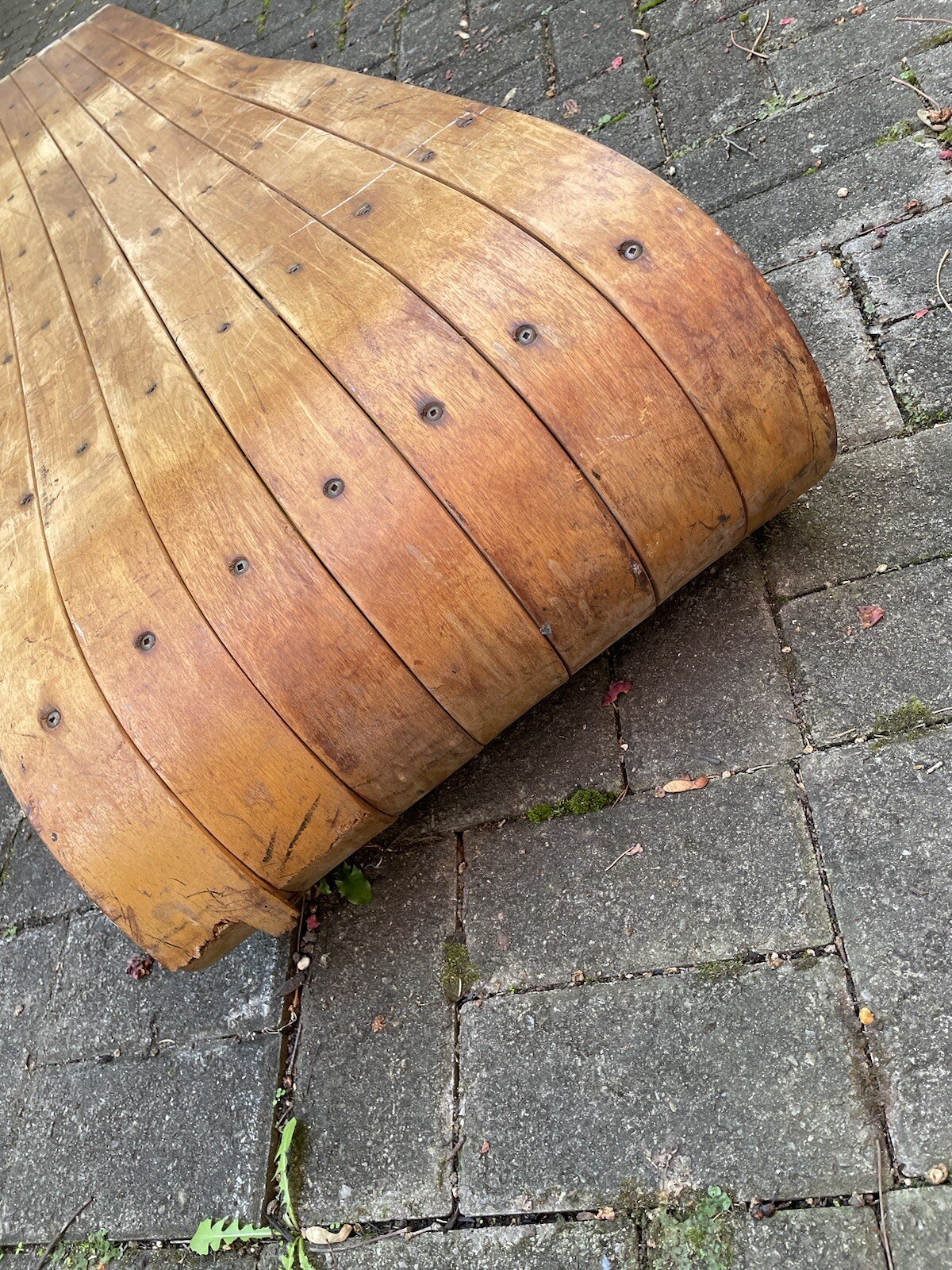 Torpedo Toboggan Vintage Sled Canada 7’ Pick Up Only eBay