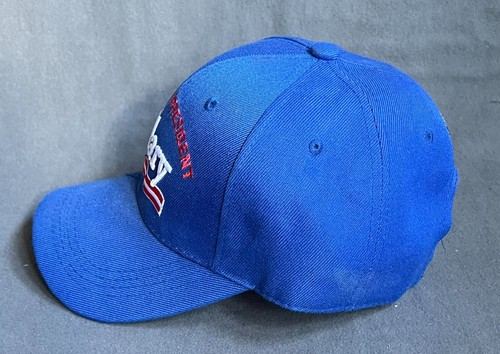 Sombrero Ready for President HILLARY para hombre bordado azul talla única ajustable - Imagen 2 de 6