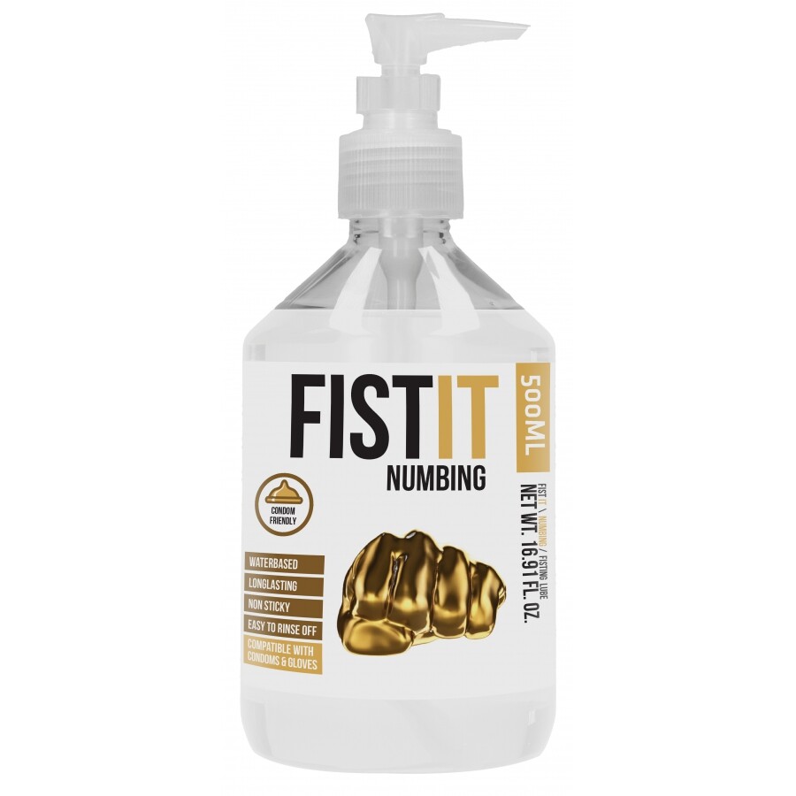 Lubrifiant relaxant Fist It Numbing contre l'inconfort intime 500ml